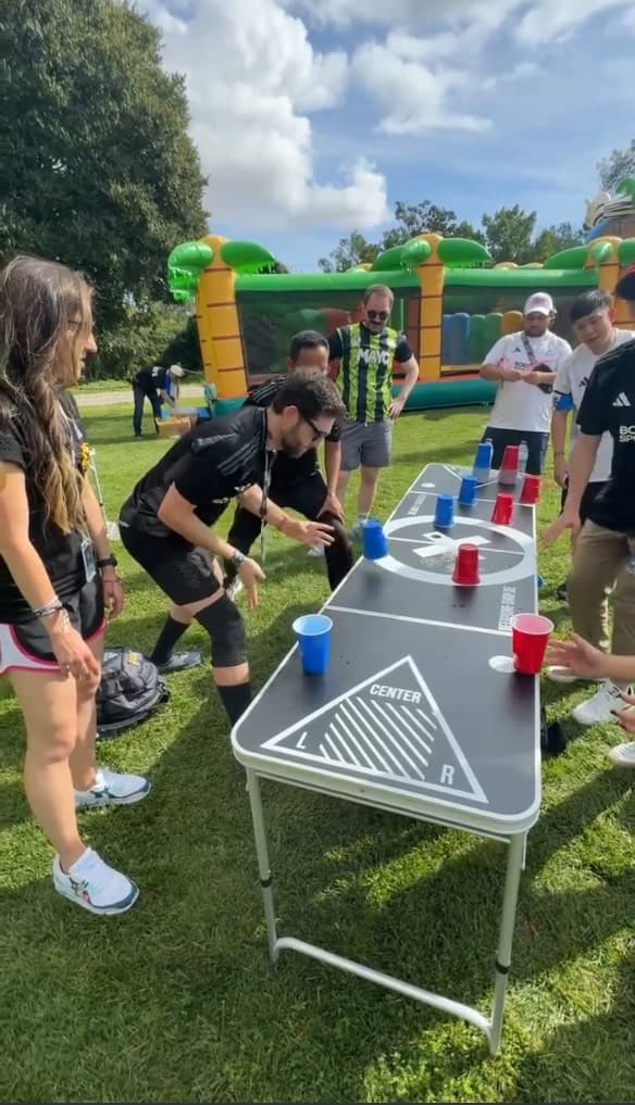 Team games and flip-cup